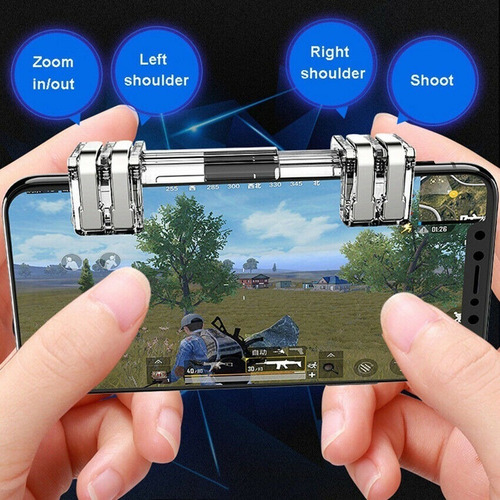 Gatillos Dobles Celular L1l2 R1r2 Pubg Fortnite Free Fire