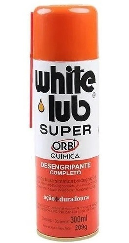Óleo Desengripante White Lub Spray Super Lubrificante Orbi 