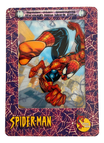 Amazing Spiderman Insert Card Artbox 2002 Film Cardz Swingin