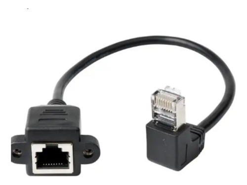Cable 8p8 C Rj45 Macho A Hembra, Conector De Red Ethernet