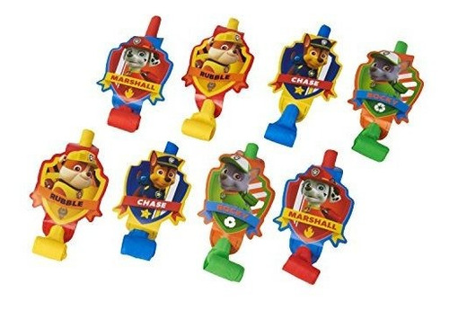 Paw Patrol Party Blowers (paquete De 8)