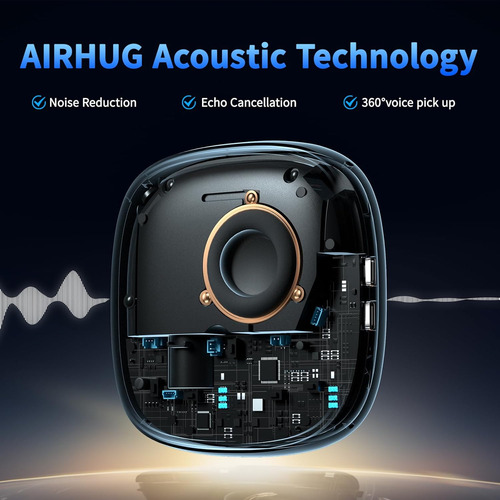 Altavoz Y Microfono De Conferencia Airhug, Bluetooth Spea...