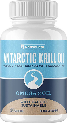 Aceite Krill 500 Mg Nativepath - Unidad a $10863