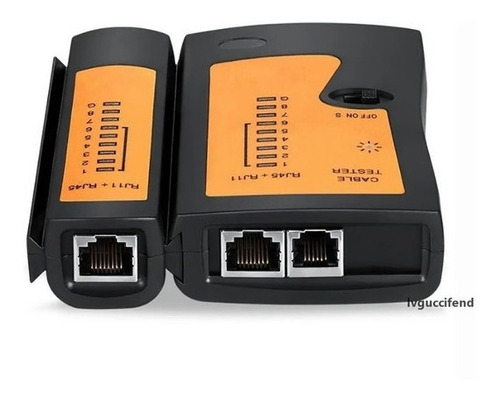 Tester Probador De Cable Red Lan Utp Rj45 Rj11