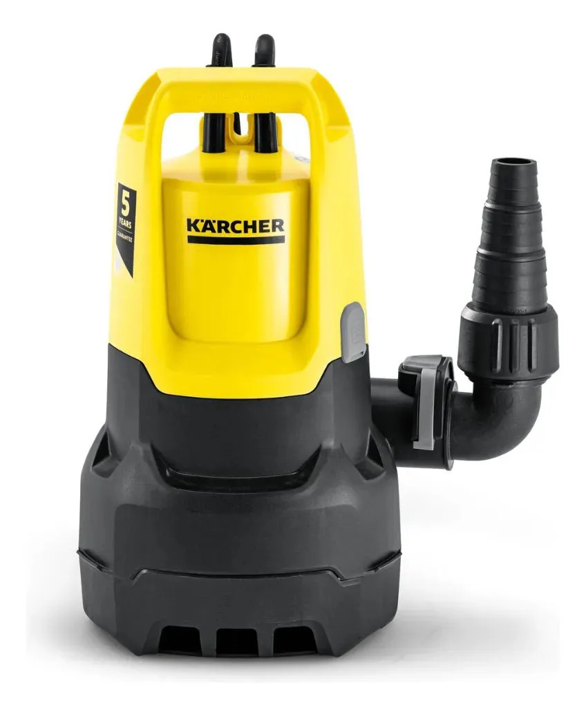 Bomba Submersível Kärcher SP 11.000 Dirt 11.000 L/h com Sensor de Boia para Água Suja e Inundações 220v