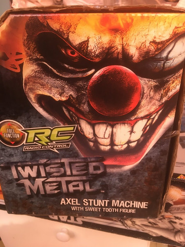 Twisted Metal Stunt Axel Sweet Tooth Carro C/r. Pokechay