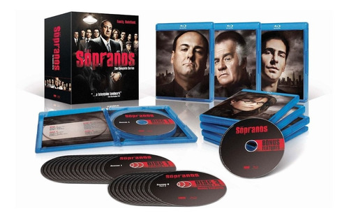 Blu-ray The Sopranos / Serie Completa Incluye 6 Temporadas