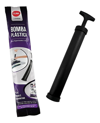 Bomba Para Saco A Vácuo Organizador De Roupa Sucção Manual