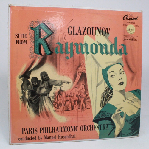 Lp Glazounov Suit From Raymonda Op 57 Disco Importado Ca3