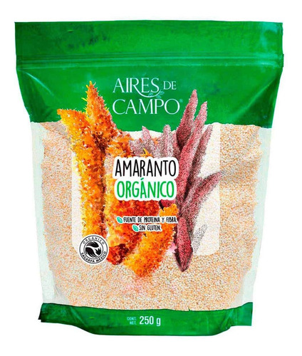 Amaranto Aires De Campo Natural Orgánico 250g