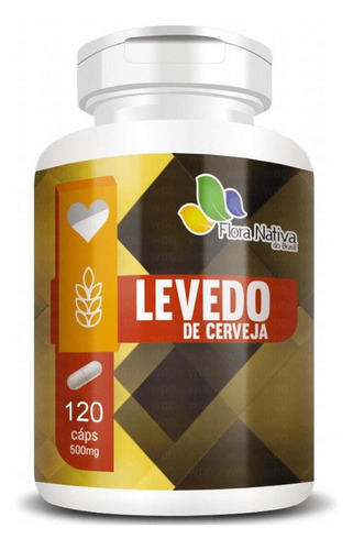 Levedo De Cerveja 120 Capsulas - 500mg