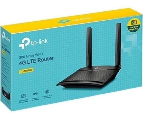 Router Tp Link Inalambrico 300mbps N 4g Lte Tl-mr100