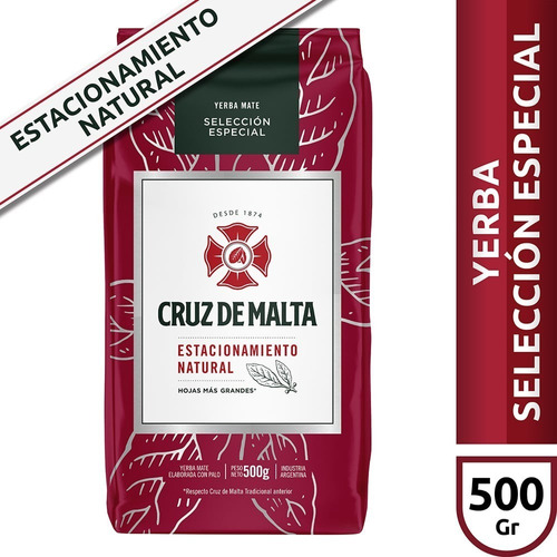 Yerba Mate Cruz De Malta Selección Especial Paquete X 500g