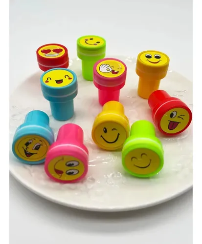 Sellos Didácticos Infantiles Diseños Variados X50 Unidades