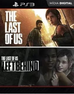 Kit The Last Of Us + Dlc Left Behind Ps3 Jogo Digital