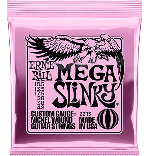 Encordadura Ernie Ball ''mega Slinky'' Para Guitarra Electri