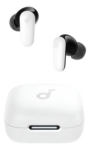 Audífonos Bluetooth Gamer Soundcore by Anker P30i, Cancelacion de Ruido in Ear, Adaptive ANC, Hi-Res, LDAC, 45 Horas de Calidad de Sonido sin Pérdida, Soporte de Carga Rápida, Bluetooth 5.4, Blanco