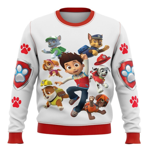 Polerón Infantil Patrulla Canina - Paw Patrol D7