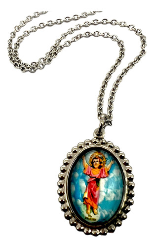 Collar Medalla Santos Jesús Virgen Divino Niño San Judas