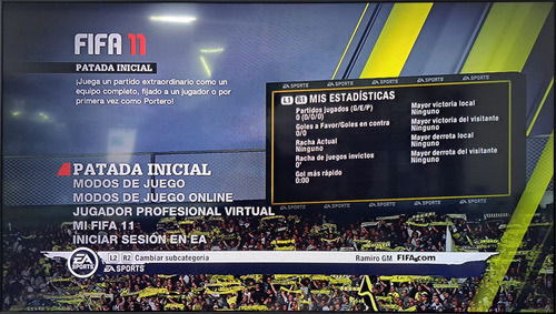 Fifa Soccer 11 Playstation 3 Ps3 (Reacondicionado)