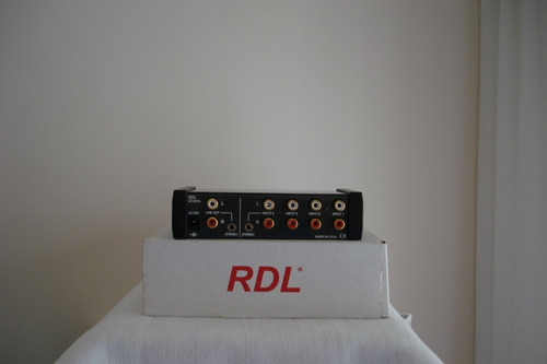 Mixer Stereo Audio Con 4 Lineas De Entrada Rdl-ez-mx4l