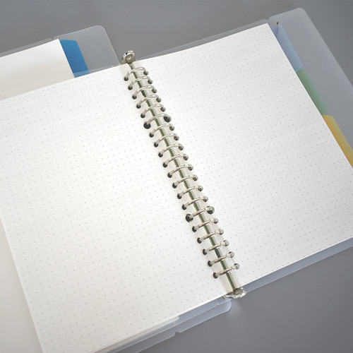 Agenda Binder Cuaderno Cambia 60 Hojas A5(14.2 X 21cm)