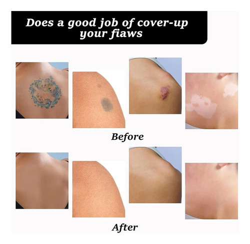 Cubre Tatuajes, Corrector Impermeable Invisible