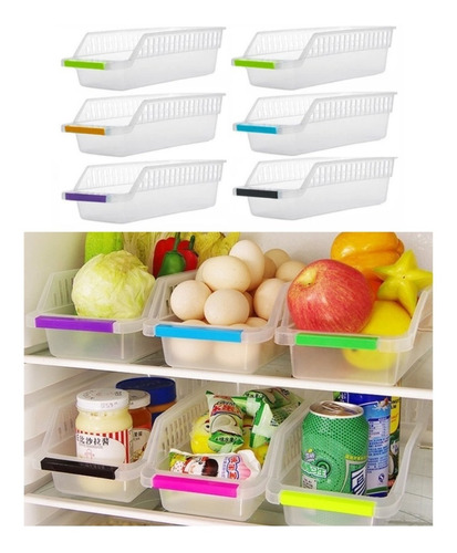 Organizador Nevera Y Cocina  Set X 6