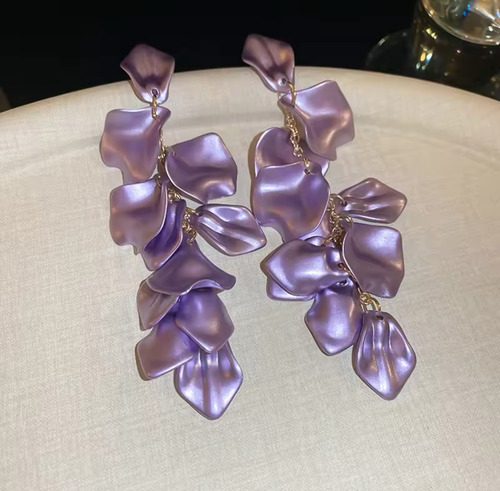 Aretes Para Mujer Padrísimos Colores Ideal Toda Ocasión Lavanda