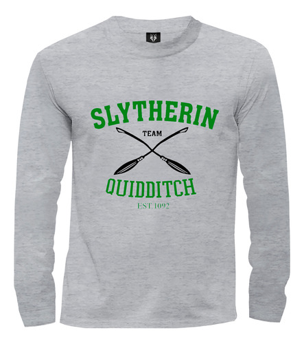 Camiseta Camibuzo Harry Potter  Casa Slytherin Quidditch