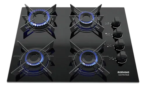 Cooktop Itatiaia Electra Plus 4 Bocas Preto 127/220v