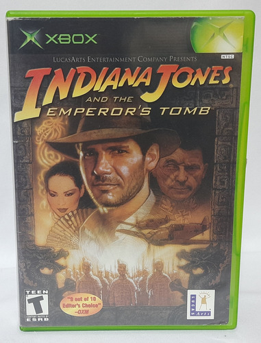 Indiana Jones And The Emperors Tomb - Xbox Clássico.