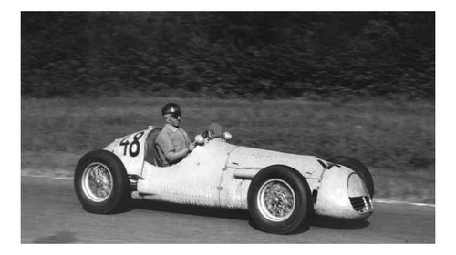 Quadro 20x30: Maserati 4clt48  1951 / Chico Landi / Novo Okm