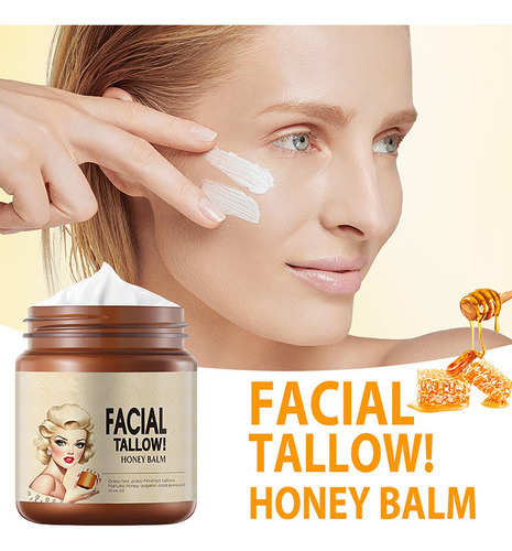 Crema Hidratante De Sebo E Tallow Para Rostro Y Cuerpo, Hidr