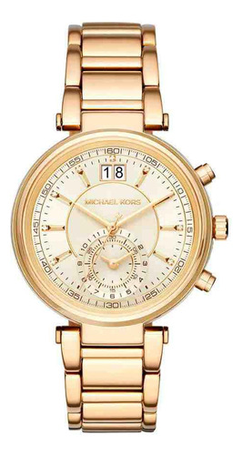 Relógio Michael Kors Mk6362/5tn Dourado
