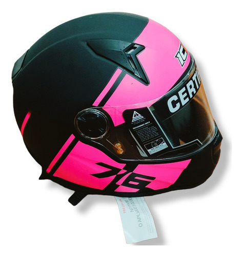 Casco Fucsia Ich Talla S