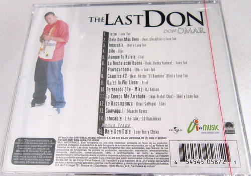 Don Omar - The Last Don Nuevo