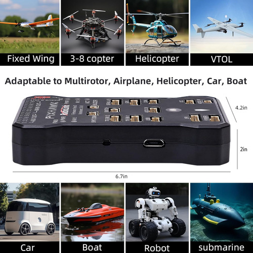 Pixhawk Controlador De Vuelo 2.4.8 32 Bits Con Módulo De Pot