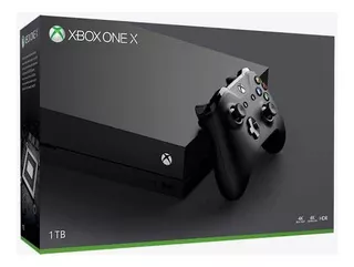 Xbox One X 1tb Com Um Controle