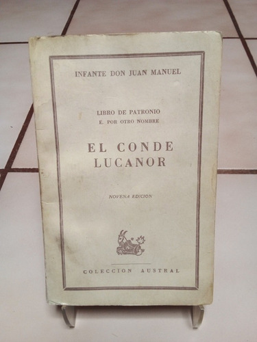 El Conde Lucanor. Infante Don Juan Manuel