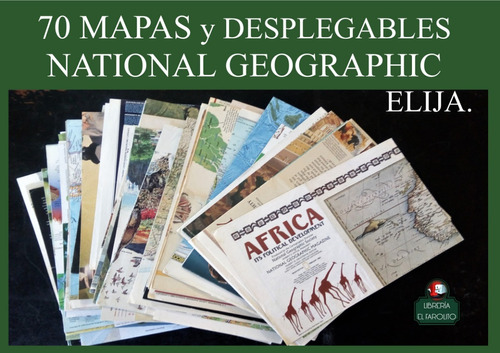 Mapas National Geographic. A Elección, Vea Listado Y Fotos