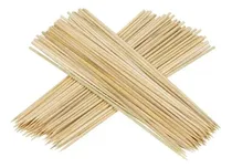 Comprar 45 Palos Gruesos De Anticuchos Bamboo 35cm *4mm Brochetas