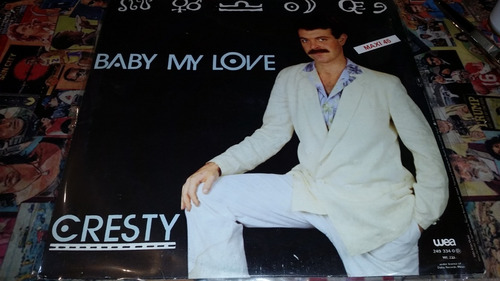 Cresty Baby My Love Vinilo Maxi 1984 Muy Buen Estado