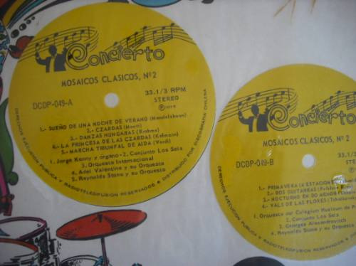 Vinilo Lp De Mosaico Musicales (631u