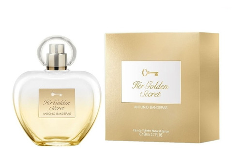 Perfume Her Golden Secret Edt 80ml Antonio Banderas Original