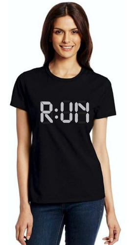 Playera Runner Run Mujer Corredora