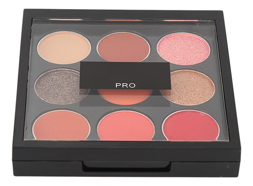 Paleta De Sombras Elk 04# Matte Glitter Eye Shadow 9 Cores