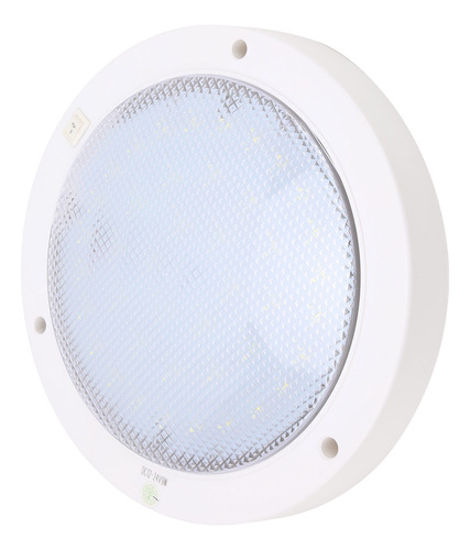 Sistema De Energía Solar Con Panel Led Redondo Para Techo De