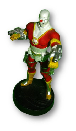 Figura Aleación Metálica Deadshot Dc 1/22 + Fasciculo #22