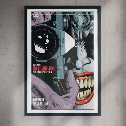 Cuadro 60x40 Dc - Joker - Killing Joke Comic Cover